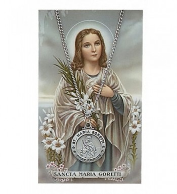 Adult Pewter Goretti Necklace Prayer