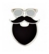 PinMarts Trendy Hipster Glasses Mustache
