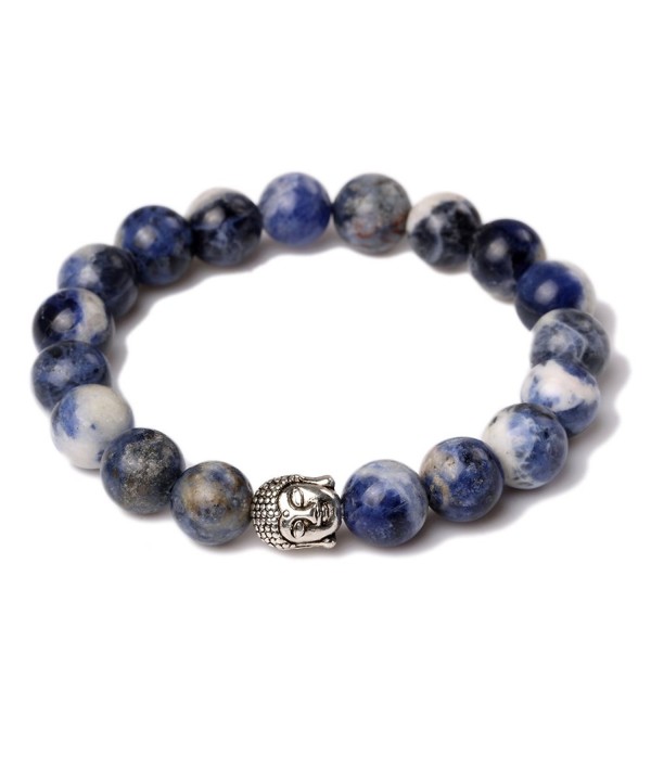 JDZ Amulets Sodalite Elastic Bracelet