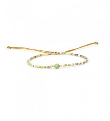 KELITCH Beaded Yellow Friendship Bracelets