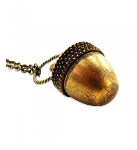 Antique Capsule Pendant Necklace Inches