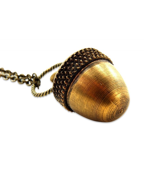 Antique Capsule Pendant Necklace Inches