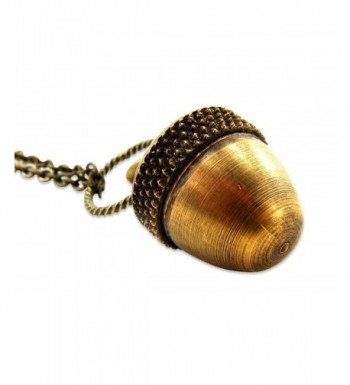 Antique Capsule Pendant Necklace Inches