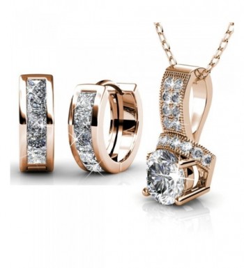 Jewelry Necklace Earrings Crystals Swarovski
