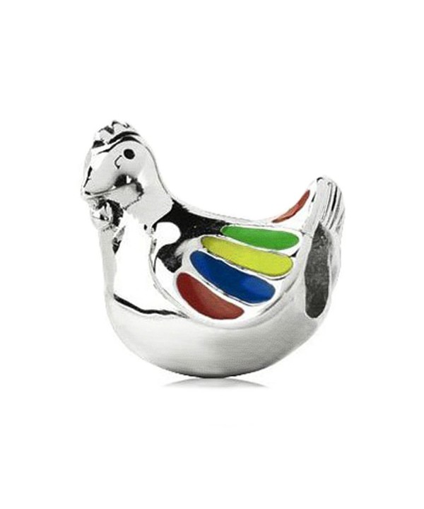 Sterling Chicken Pandora Chamilia Bracelet