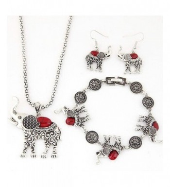 Dreamyth Jewelry Necklace Bracelet Elephant