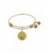 Antique Yellow Smooth Angelica Bracelet