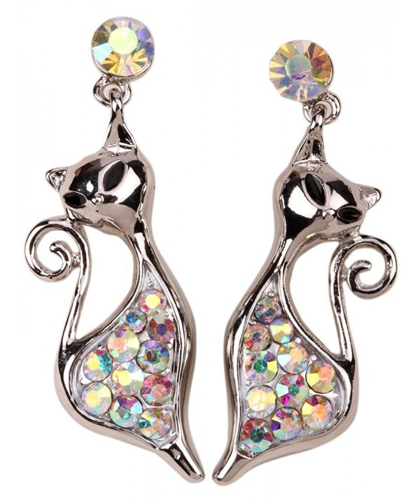 YACQ Jewelry Crystal Earrings Halloween