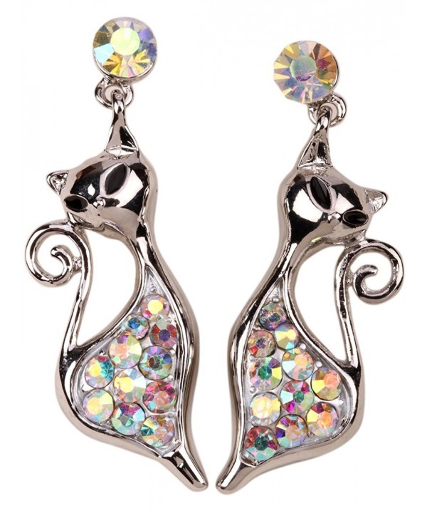 YACQ Jewelry Crystal Earrings Halloween YACQ Jewelry Crystal Earrings Halloween