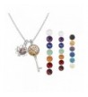 Aromatherapy Essential Diffuser Necklace Gemstones