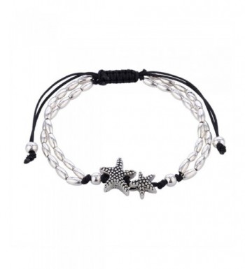 Guiyan Vintage Starfish Bracelet Barefoot