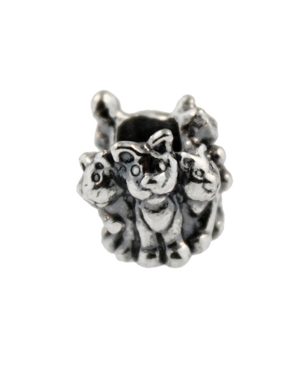 Authentic Trollbeads Sterling 11354 Kittens