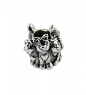 Authentic Trollbeads Sterling 11354 Kittens