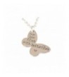 Butterflies Necklace Butterfly Memorial Keepsake