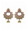 MUCHMORE Fashion Crystal Earrings Bollywood