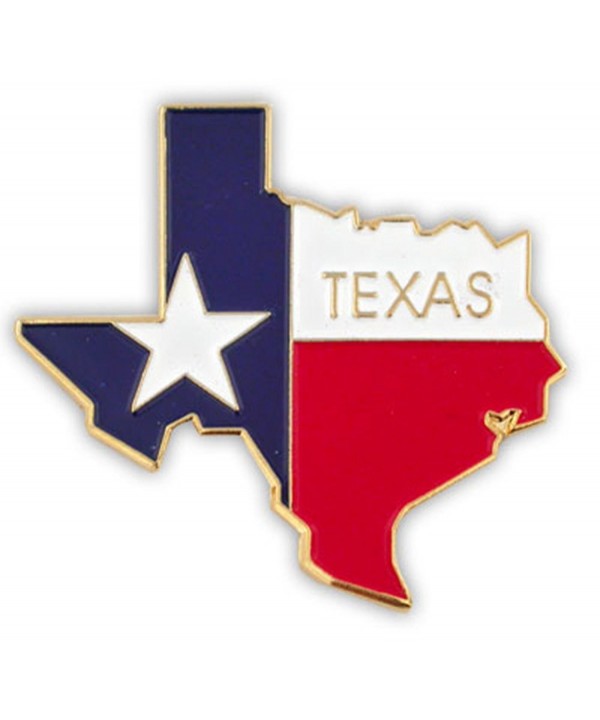 PinMarts State Shape Texas Lapel