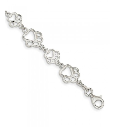 Sterling Silver 7 5in Polished Bracelet