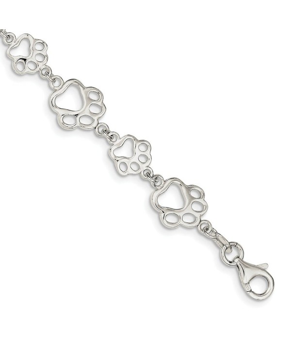 Sterling Silver 7 5in Polished Bracelet