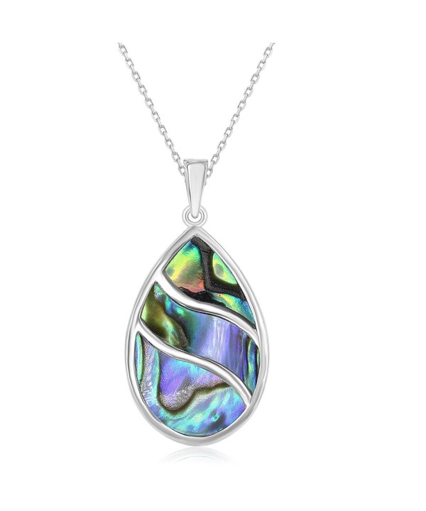 Beaux Bijoux Sterling Natural Teardrop