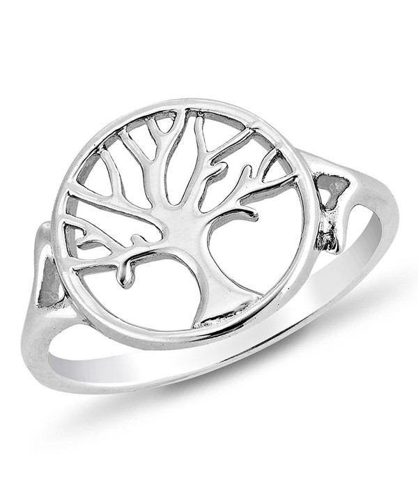 Sterling Silver Filigree Symbol Round