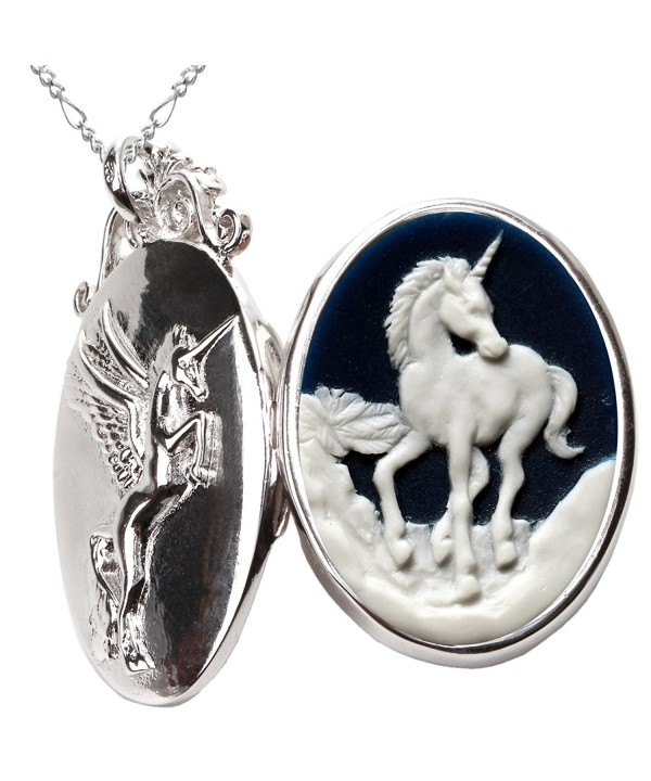 Unicorn Necklace Pendant Pegasus Jewelry