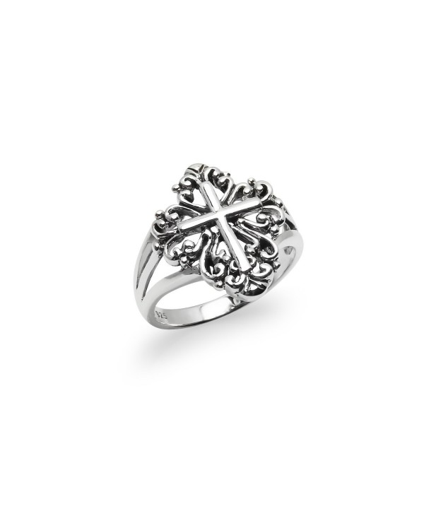 Sterling Silver Celtic Cross Ring