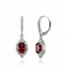 LOVVE Sterling Silver Created Earrings