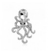 CHUYUN Octopus Crystal Rhinestones Brooches