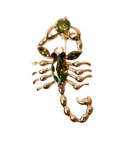 Navachi Zirconia Scorpion Az7065b Brooches