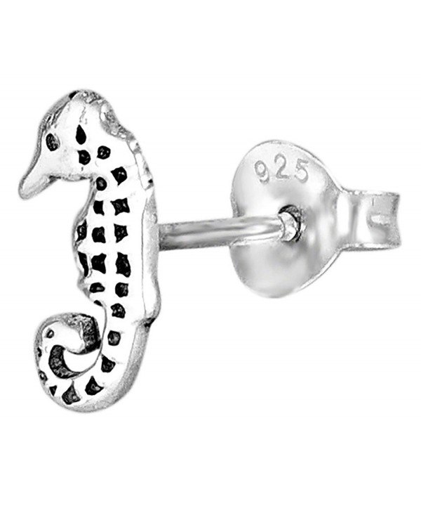 Sterling Seahorse Cartilage Earring Individually