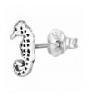Sterling Seahorse Cartilage Earring Individually