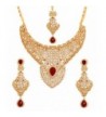 Touchstone bollywood diamante mesmerizing necklace