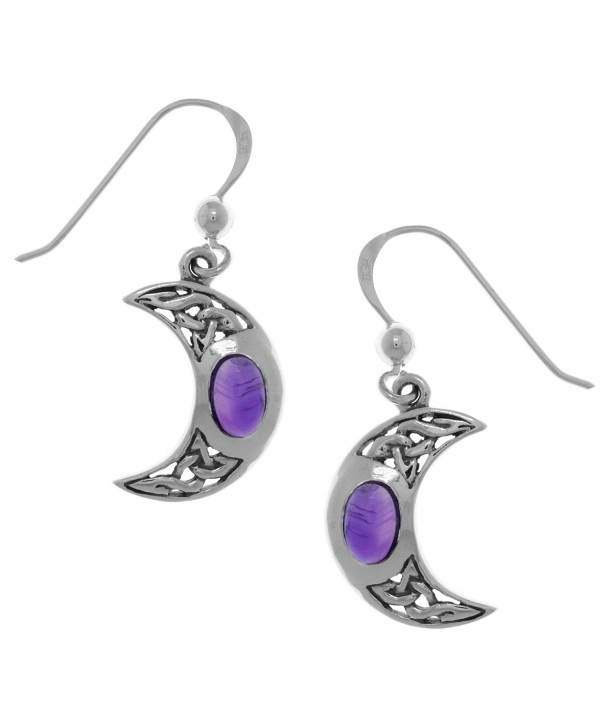 Jewelry Trends Sterling Crescent Earrings
