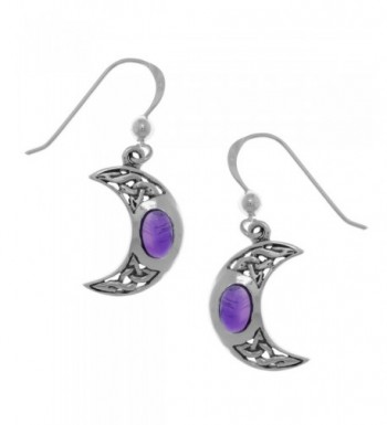 Jewelry Trends Sterling Crescent Earrings