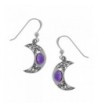 Jewelry Trends Sterling Crescent Earrings