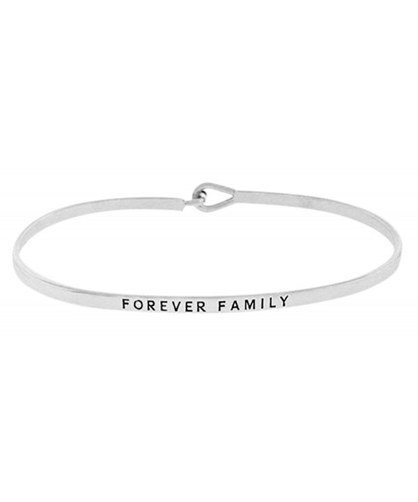 FOREVER FAMILY Sentimental Message Bracelet