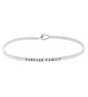 FOREVER FAMILY Sentimental Message Bracelet
