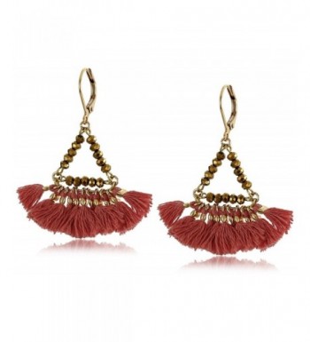 SHASHI Lilu Red Drop Earrings