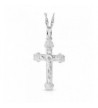 YFN Sterling Crucifix Catholic Necklace