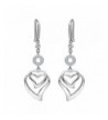 EVER FAITH Womens Sterling Earrings