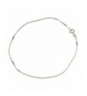 Sterling Silver 1 1mm Nickel Anklet