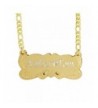 Plate Personalized Name Necklace Custom