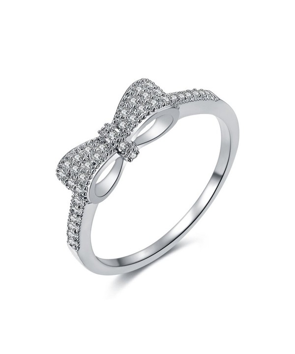 SPILOVE Serend White Plated Zirconia