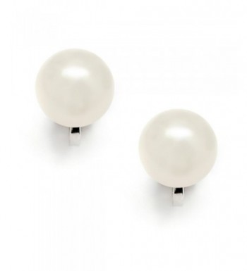 Mariell Ivory Shell Pearl Earrings