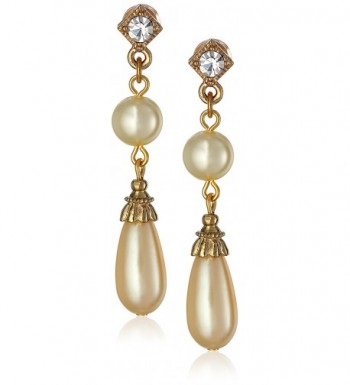 1928 Jewelry Essentials Gold Tone Earrings