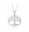 Sterling Silver Filigree Pendant Necklace