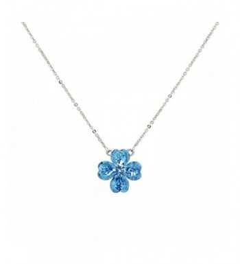 JOSYJSP Platinum Necklace Swarovski Valentines