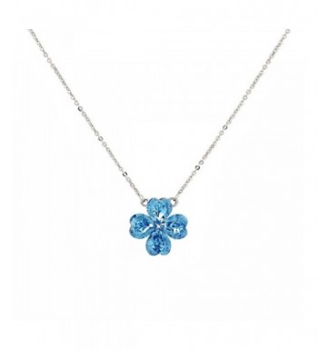 JOSYJSP Platinum Necklace Swarovski Valentines