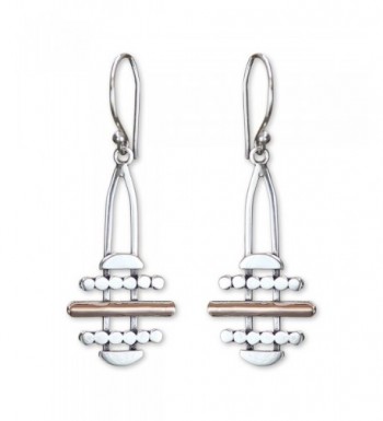 NOVICA Sterling Earrings Accents Horizon