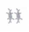 Earrings OKAJEWELRY Passion Crawlers Zirconia